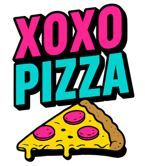 XoXo Pizza Logo